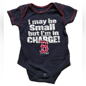 Boston Red Sox I May be Small but I’m in Charge! Onesie ⚾️